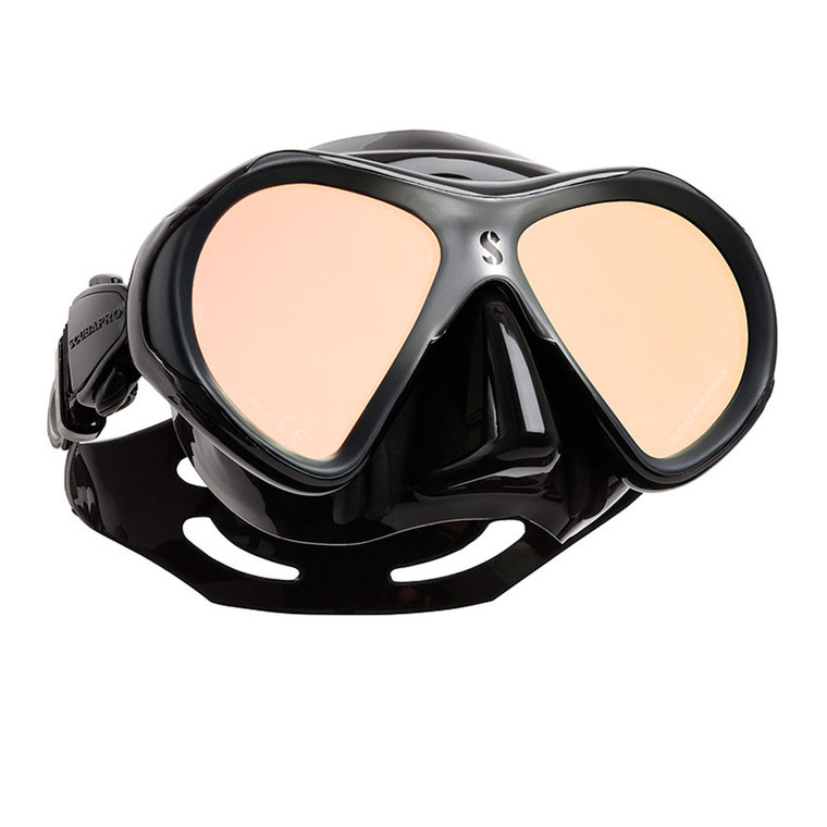 Scubapro Spectra Mini Mask - Black/Silver - Mirrored Lens