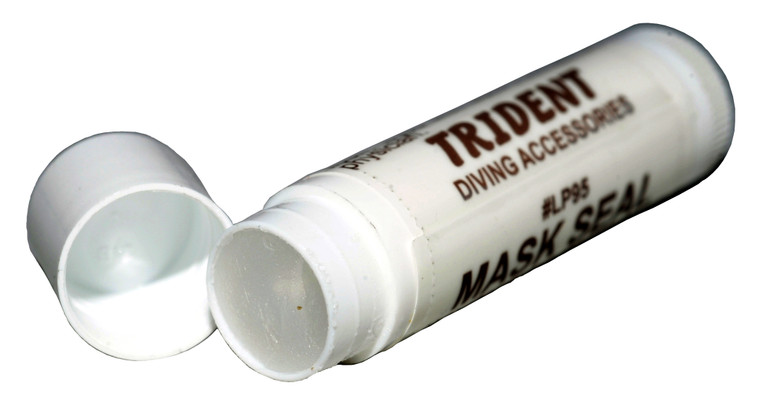 Trident Snorkeling and SCUBA Diving Mask Sealer and Mustache Wax