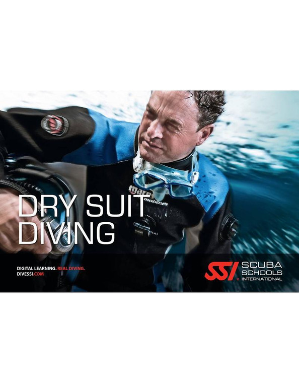 SSI Dry Suit Diving digital kit
