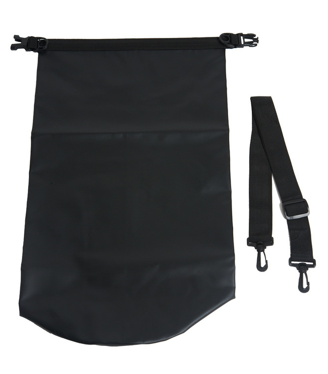 Storm Dry Bag w/ Adjustable Shoulder Strap - 20 Liter - Black