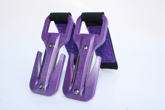 EEZYCUT Trilobite Webbing Knife Belt Mounted - Purple