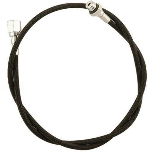 Miflex 40in High Pressure Flex Hose - Black for Scuba Diving Regulators