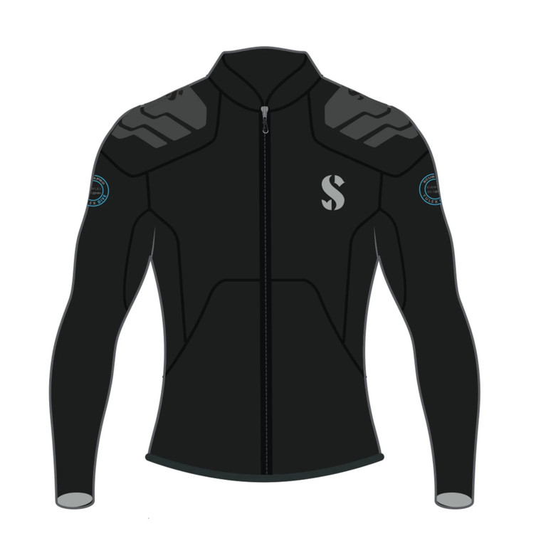 Scubapro Everflex Yulex Hoodless Vest 3mm Long Sleeve Men's